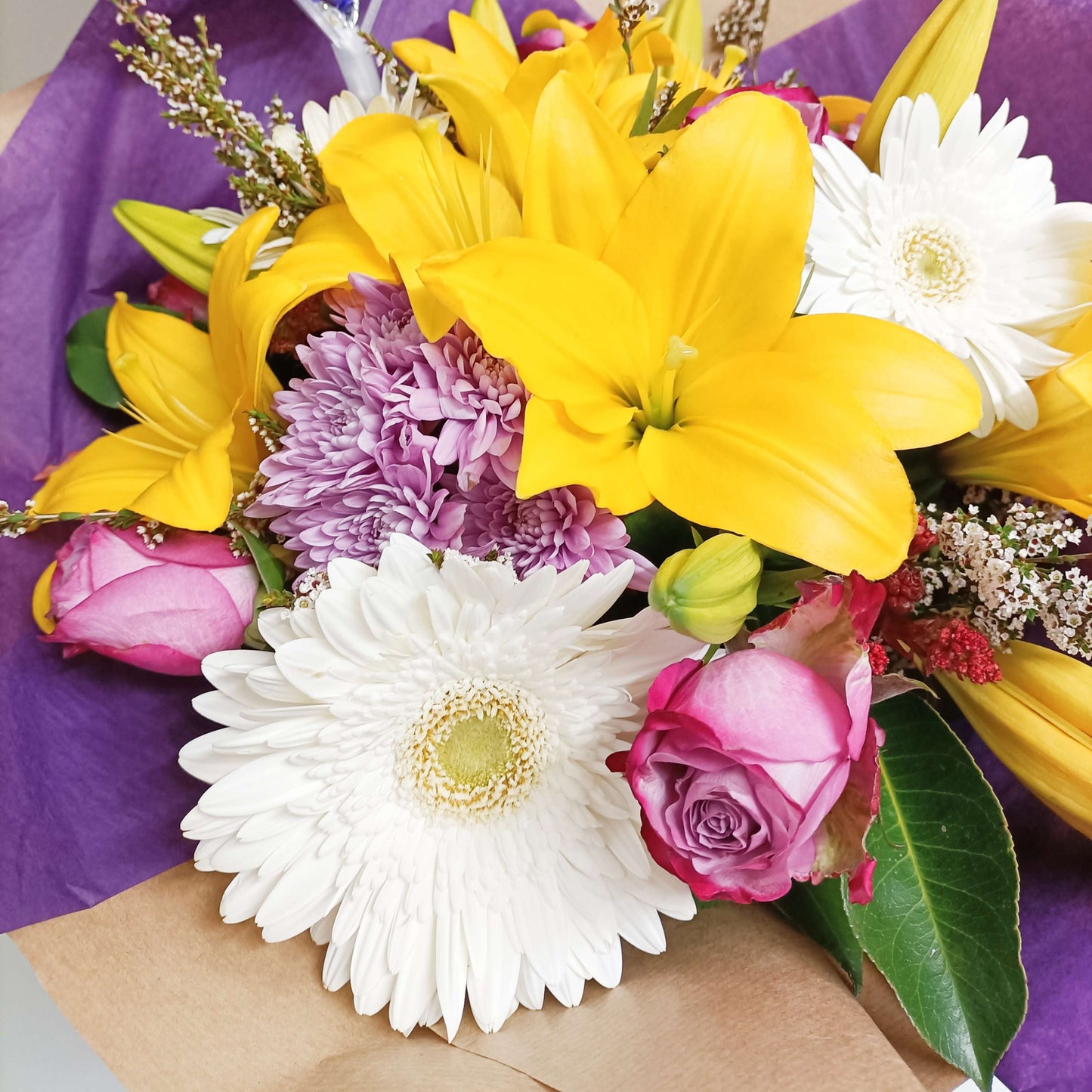 Birthday Bouquet & Balloon