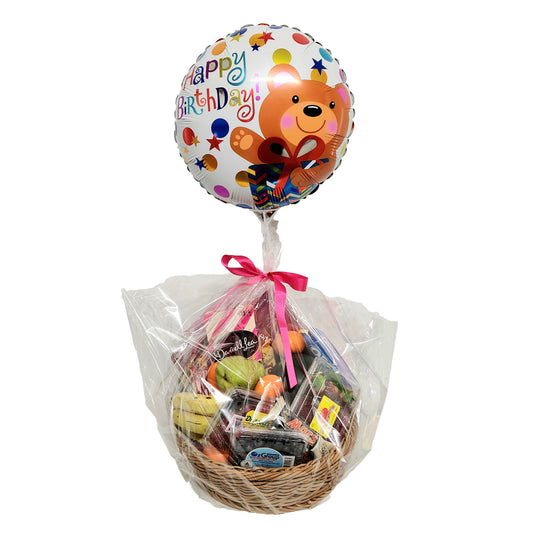 Birthday Berry Bliss, Fruit & Chocolates Basket Hamper