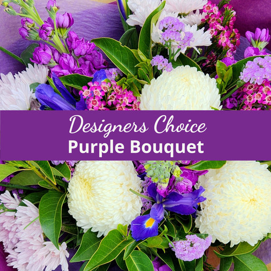 Desiger Choice Pretty Purple Bouquet
